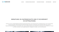 Desktop Screenshot of msecure.de