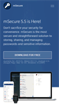 Mobile Screenshot of msecure.com